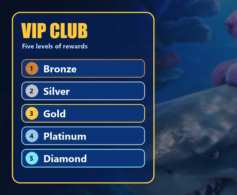 Spinfin VIP Club — exclusive rewards and personal service for loyal players